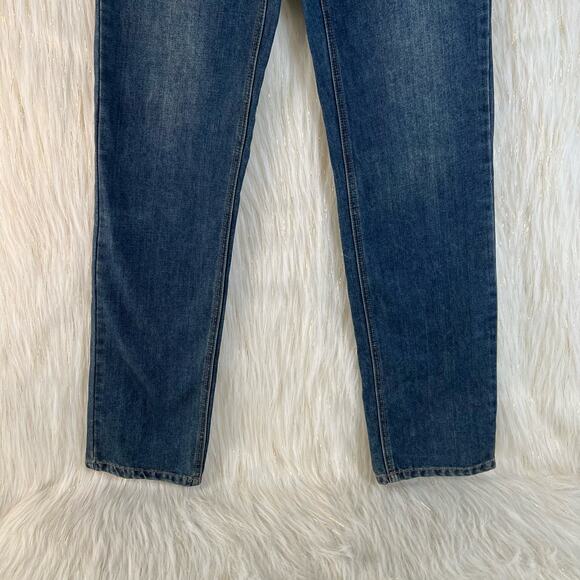 Joe's Jeans Straight & Narrow The Braxton Mid Wash Denim Jeans Mid Rise NEW 28 - Picture 3 of 11